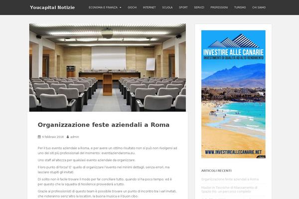 Sparkling theme site design template sample