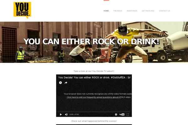 Banshee theme site design template sample