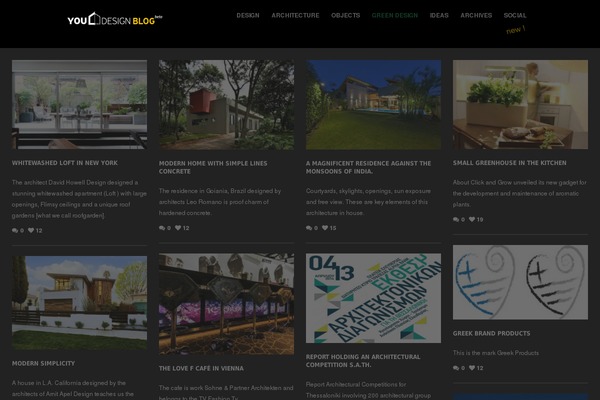 Clique theme site design template sample