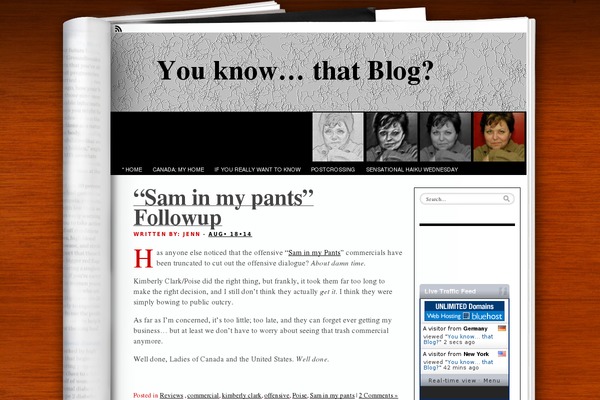 Fresh Ink Magazine theme site design template sample