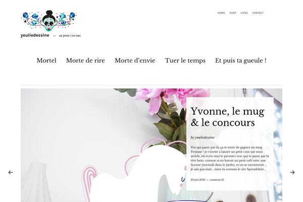 Zuki. theme site design template sample