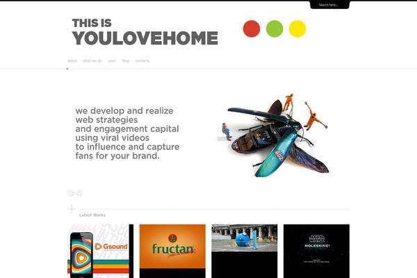 Folioway theme site design template sample