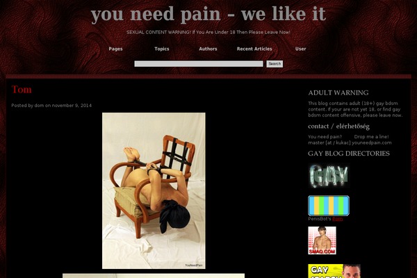 youneedpain.com site used Dragonskin