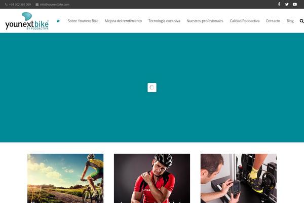 Impreza theme site design template sample