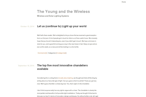 youngandthewireless.com site used Minimous