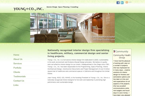 Bizco theme site design template sample