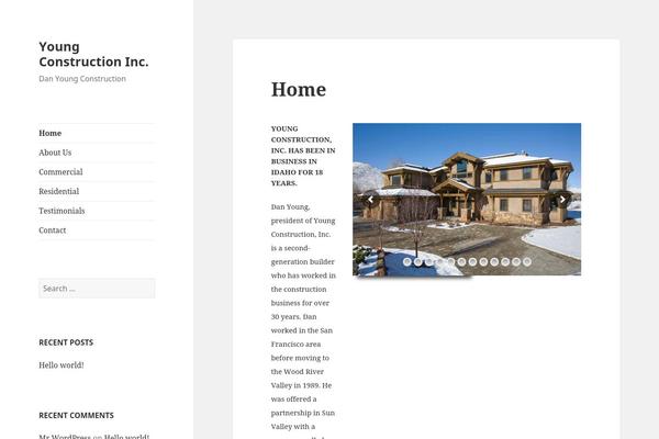 Site using Logos-showcase plugin