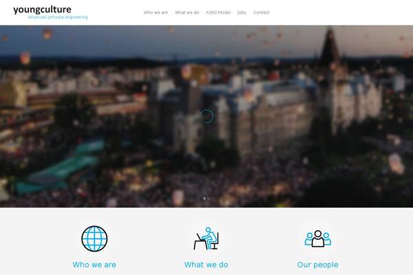 Eden theme site design template sample