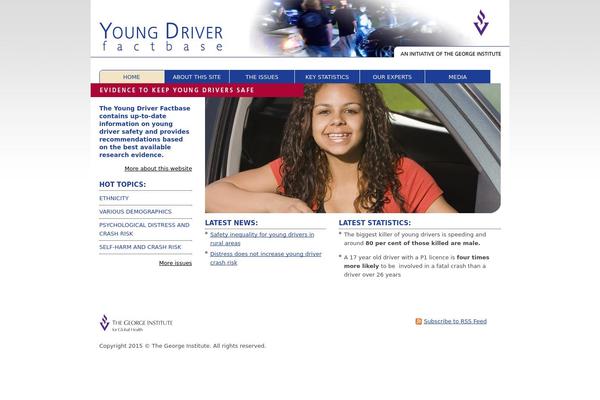 Drive theme site design template sample