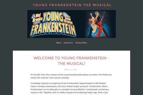Solo theme site design template sample