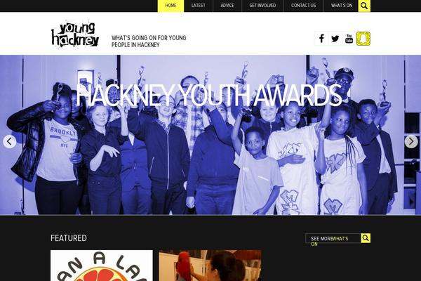 younghackney.org site used Young-hackney
