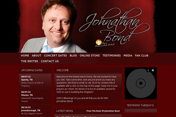Soundcheck theme site design template sample