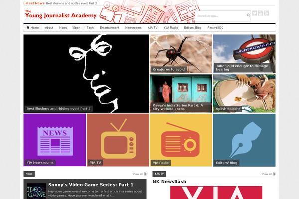 Patterns theme site design template sample