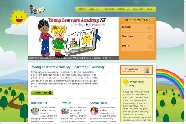 Pekaboo theme site design template sample