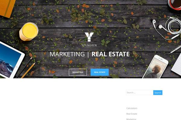 Optimizer theme site design template sample