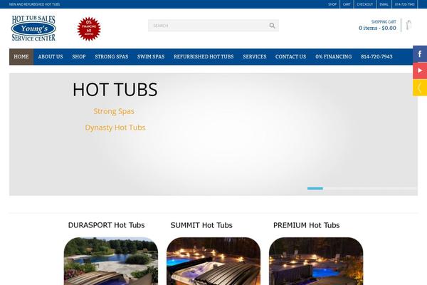 OXY theme site design template sample