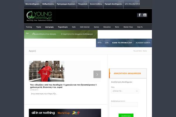 Site using Trx_utils plugin