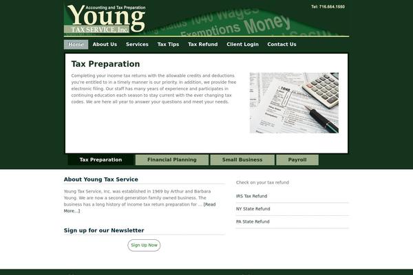 Venture theme site design template sample