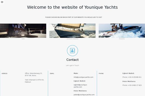 Ronneby theme site design template sample