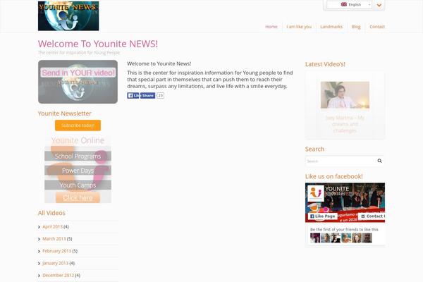 Dynamix theme site design template sample