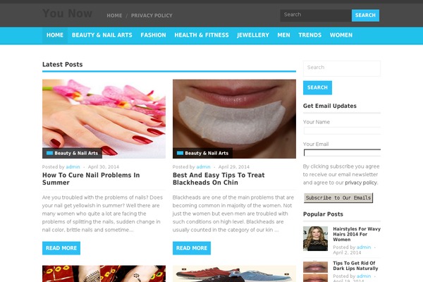 Site using Advanced-social-widget plugin