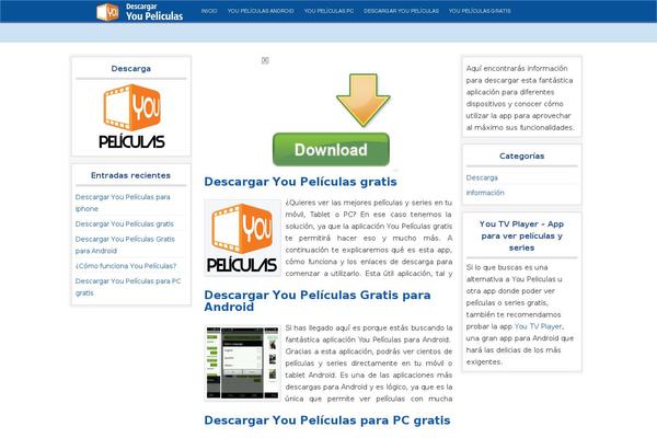 Spaze theme site design template sample