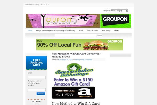 Snow Summit theme site design template sample