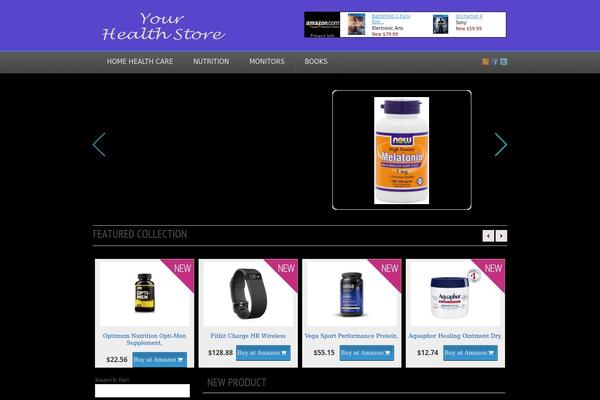 Site using Amzn plugin