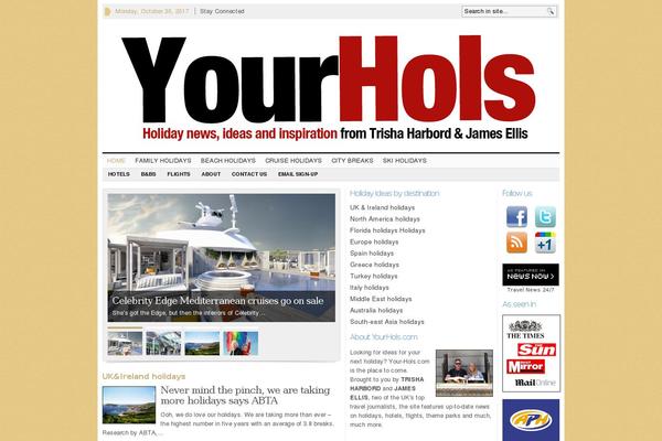 Advanced Newspaper theme site design template sample