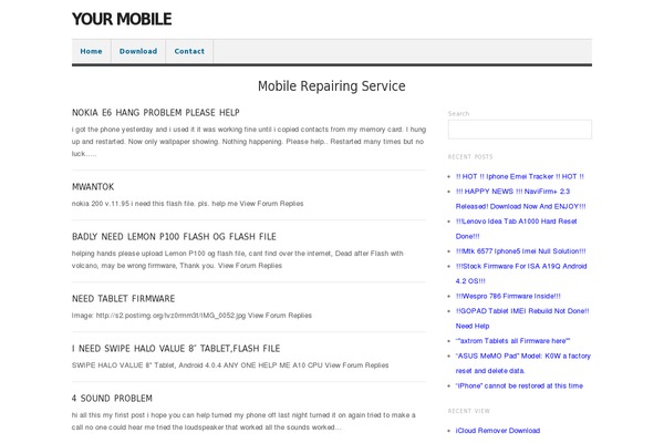 Origin theme site design template sample