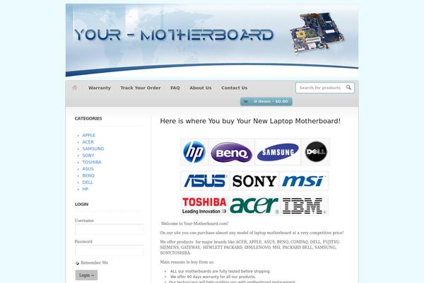Woostore theme site design template sample