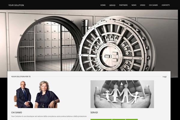 Passage theme site design template sample