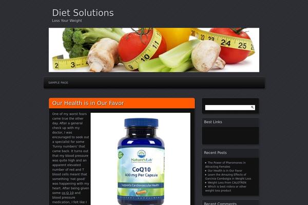 Parament theme site design template sample
