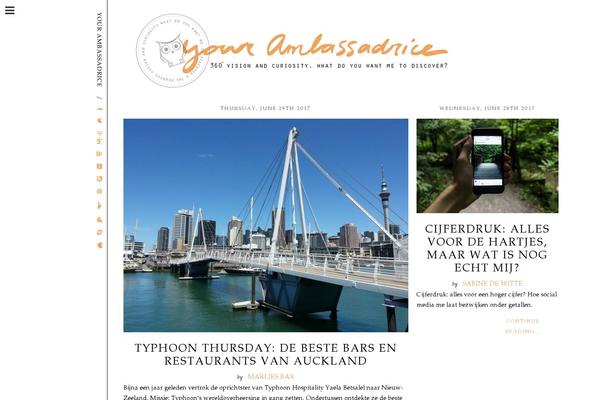 yourambassadrice.com site used Harper