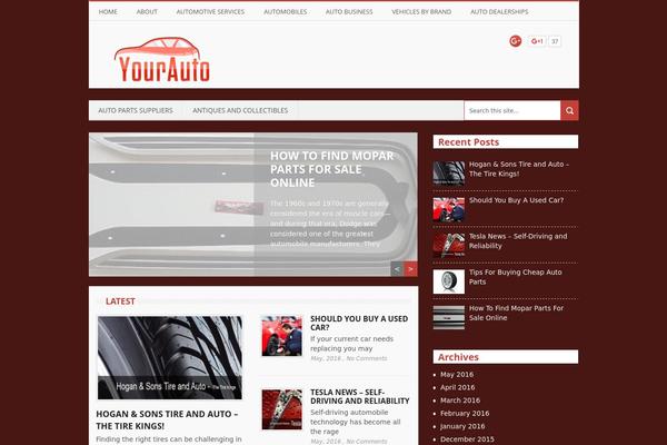 Emerald theme site design template sample