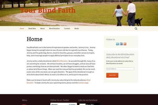 Twenty Thirteen theme site design template sample
