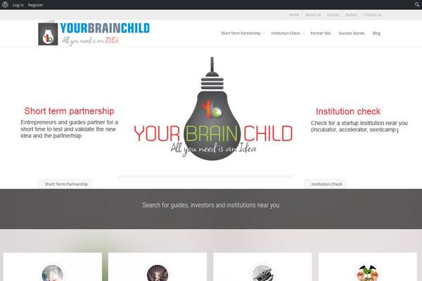 KLEO theme site design template sample