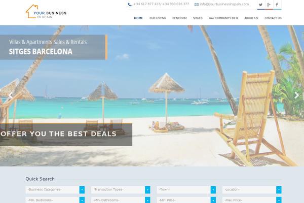 Site using WP Owl Carousel plugin