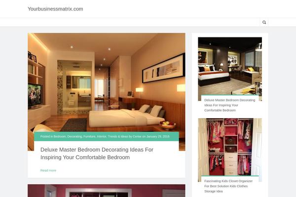 Houses theme site design template sample