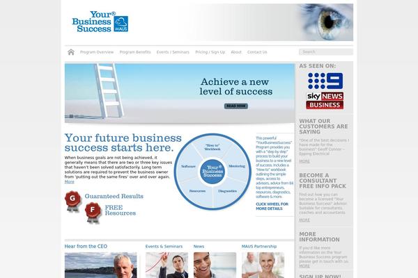yourbusinesssuccess.com.au site used Maus