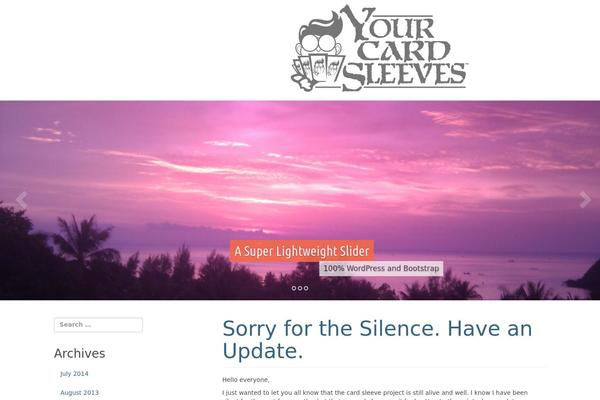 Custom Community theme site design template sample