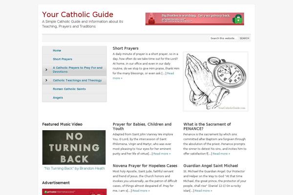 Catalyst theme site design template sample