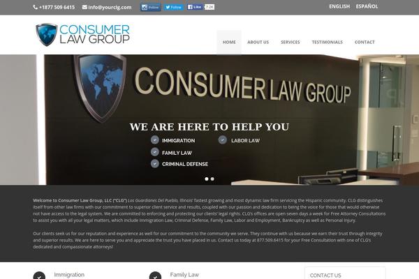 Central theme site design template sample