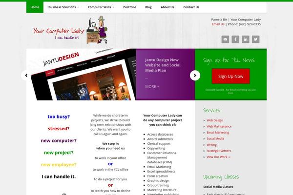 Site using Scroll post excerpt plugin