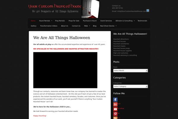 Midnight Child Theme theme site design template sample