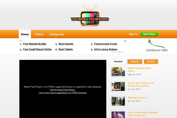 Site using Arscode-social-slider plugin