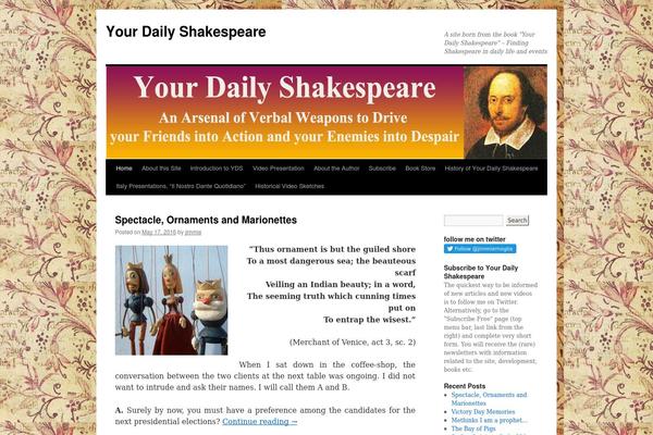 Site using EP Social Widget plugin