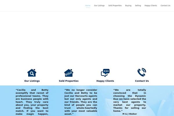 Omega theme site design template sample
