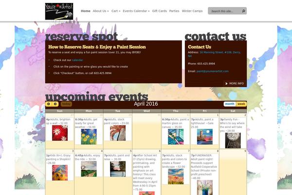 Site using Events-manager-pro plugin