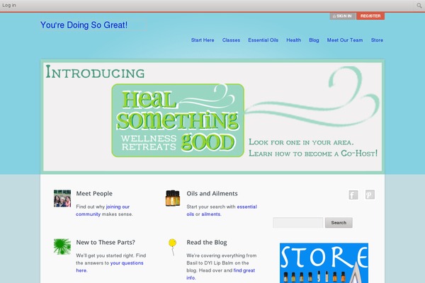 Salutation theme site design template sample